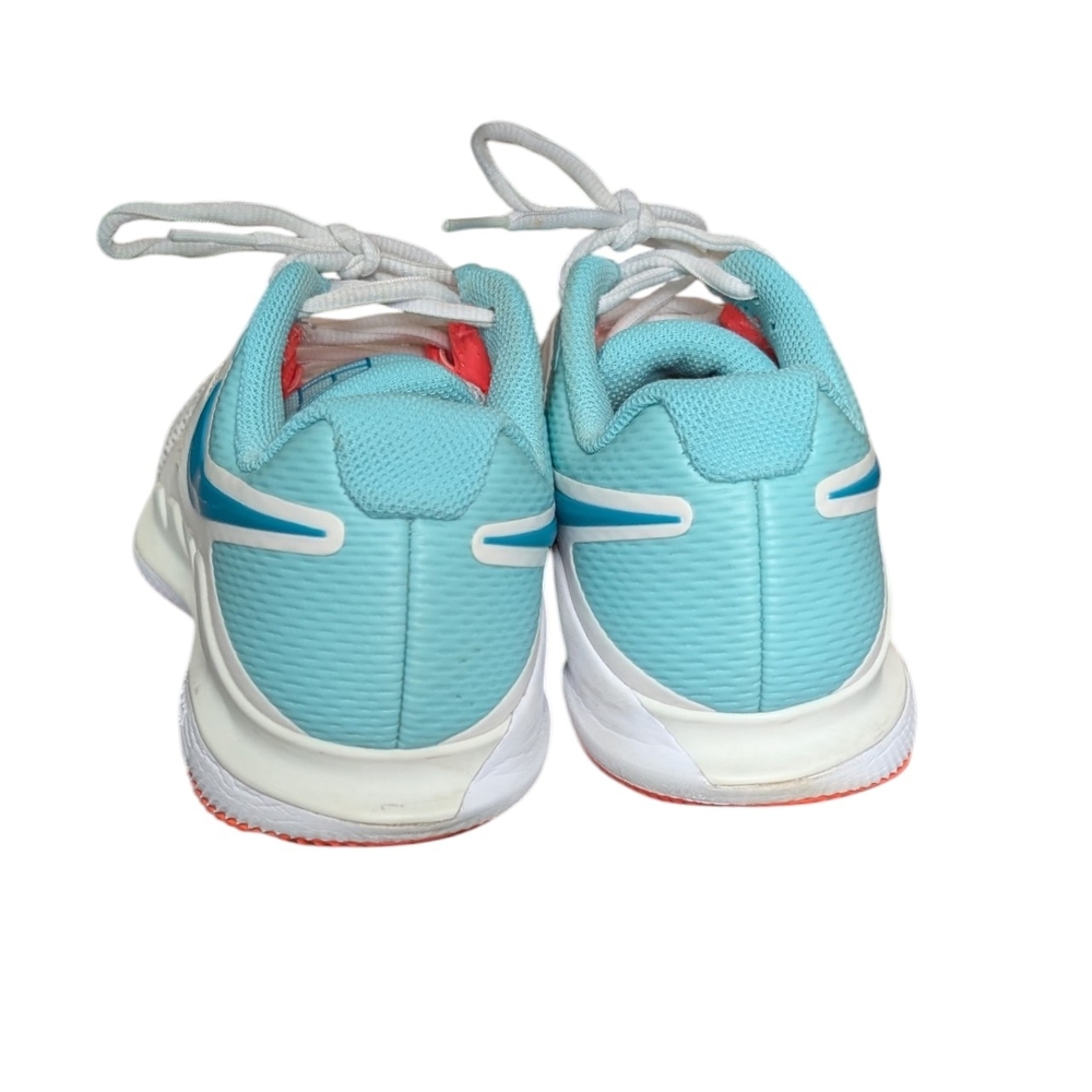 Nike Women's White and Teal Athletic Shoes - Picture 3 of 9